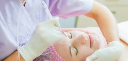 micro-dermabrasion du visage