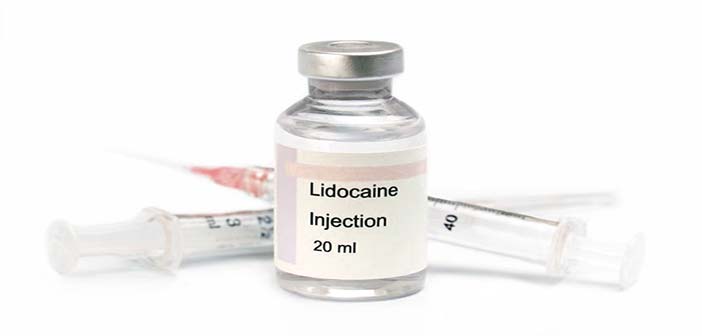 seringues d'acide hyaluronique et lidocaine