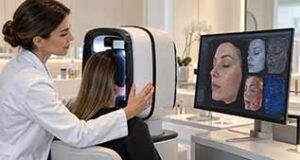 Diagnostic cutané 3D : l’apport de l’imagerie haute précision dans la personnalisation des soins appareil d'examen 3D visage