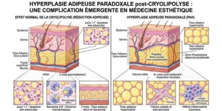 Hyperplasie adipeuse paradoxale post-cryolipolyse, complication émergente Hyperplasie adipeuse paradoxale post-cryolipolyse
